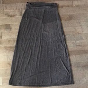 JCrew cotton maxi skirt